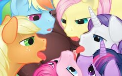 1girls 6boys anatomically_correct_pussy applejack(male)_(mlp) applejack_(mlp) arareroll bedroom_eyes blonde_hair blue_eyes breasts brown_fur bubble_berry_(mlp) butterscotch_(mlp) crotchboob crotchboobs cunnilingus drooling dusk_shine_(mlp) elusive_(mlp) equine equine_pussy erection eyelashes female feral fluttershy_(mlp) friendship_is_magic fur furry furry_only green_eyes group group_sex hair hi_res horn horse kissing licking long_hair looking_at_viewer looking_down male mane_six_(mlp) multicolored_hair my_little_pony nipples open_mouth oral orange_hair orange_nose orgy pegasus penis pink_eyes pink_fur pink_hair pinkie_pie_(mlp) pony purple_eyes purple_hair pussy rainbow_blitz_(mlp) rainbow_dash_(mlp) rainbow_hair rarity_(mlp) red_hair rule_63 saliva teal_eyes tongue tongue_out twilight_sparkle_(mlp) unicorn vaginal_penetration white_fur wings worship yellow_fur yellow_nose