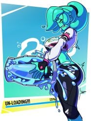 1futa absurd_res aqua_hair balls barely_clothed barely_covered big_breasts big_penis big_thighs black_clothing black_legwear blue_body blue_hair bulge candid cleavage cleavage_cutout clothed clothes_too_small clothing cum cum_in_container cum_overflow cum_overflowing cum_shot cumming cumming_inside ella_slurp embarrassed epic_games erection female flickadawrisk fortnite fortnite:_battle_royale futa_focus futanari glistening glistening_body goo_creature goo_hair green_body green_hair gritted_teeth hair hi_res hip_cleavage hip_cutout hourglass_figure hourglass_figured_female huge_breasts huge_cock huge_thighs human humanoid implied_ejaculation impossible_clothes intersex monster_girl mostly_clothed noseless ponytail pseudo_hair ripped_bodysuit ripped_clothing ripped_leggings side_boob side_view sideboob skin_tight skintight skintight_bodysuit skintight_clothes skintight_clothing skintight_suit slime_girl slime_hair slurp_(fortnite) slurp_co. slurp_juice small_eyebrows smooth_balls solo sweat sweating sweaty teal_body teal_hair thick thick_ass thick_butt thick_hips thick_legs thick_thighs tied_hair tight_clothes tight_clothing tight_pants translucent translucent_body under_boob underboob