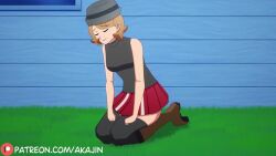 1boy 1girls akajin animated big_breasts black_hair blonde_hair blowjob blue_eyes bouncing_ass breasts cheating clothed_sex clothing cowgirl_position cuckquean english english_dialogue english_voice_acting female green_eyes high_resolution imjustthatkinky kasumi_(pokemon) kissing kissing_while_penetrated large_ass large_penis macstarva male married_couple missionary_position moaning mp4 naked ntr on_top orange_hair pokemon pubic_hair pussy riding rubyredva satoshi_(pokemon) serena_(pokemon) sex short_hair sound sound_edit straight tagme thick_thighs thighs ti vaginal_penetration video voice_acted