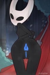 1girls 2025 all_fours anthro anus arachnid artist_name ass back_view big_anus black_body black_skin blue_anus blue_pussy bodily_fluids breasts feet_out_of_frame female fitletter genital_fluids genitals hi_res hollow_knight hollow_knight:_silksong hornet_(hollow_knight) horns insects kneeling labia legs_together looking_at_viewer looking_back looking_back_at_viewer nipples plump_labia pose posing presenting presenting_hindquarters pussy pussy_juice pussy_juice_drip skinny small_breasts solo sweat sweatdrop sweating sweaty sweaty_ass sweaty_body thighs vaginal_fluids vaginal_juices vulva wet_pussy