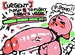 2025 ambiguous_gender animated bald balls big_balls big_penis blush bodily_fluids dialogue digital_media_(artwork) duo emanata english_text erection exclamation_point eyebrows eyes_popping_out featureless_feet feet flat_colors gameplay_mechanics genital_fluids genitals glans glistening glistening_balls glistening_genitalia glistening_penis huge_balls huge_cock humanoid_genitalia humanoid_penis hyper hyper_balls hyper_genitalia hyper_penis kirby kirby_(series) ligma_(artist) looking_at_another low_res male meter nintendo noseless not_furry nude nude_male one_eye_closed penis pink_body pink_penis precum red_feet simple_background simple_eyes solo_focus speech_bubble squigglevision text vein waddling_head white_background wigglypaint_(artwork)