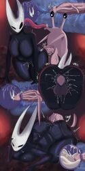 cum cum_in_pussy dick frustrated heart-shaped_pupils hornet_(hollow_knight) licking nobiteprime silksong sound_effects vaginal_penetration vaginal_sex x-ray