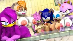 amy rose from sonic (series) by bluewyvern