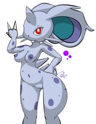 anthro breasts elpatrixf female nidoran nidoran♀ nintendo pokemon