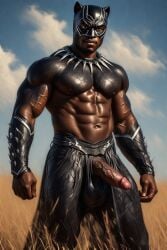 1boy african ai_generated barack_obama black cock dick huge long massive_penis panther politics star_wars