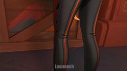 3d_animation animated ass ass_focus ass_worship big_ass big_butt genshin_impact loonoosh mavuika_(genshin_impact) pov red_hair tagme thick_ass thick_thighs video video_games