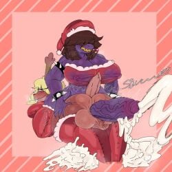 2futas anthro antlers ass ass_grab backsack balls big_ass big_balls big_breasts big_butt big_penis blonde_hair breasts breasts_bigger_than_head brown_hair bubble_butt cervid christmas christmas_outfit creamy_cum cum cum_on_thighs cumshot curvaceous curvy curvy_figure deltarune dinosaur ejaculation erect_nipples erect_nipples_under_clothes excessive_cum fit_futanari furry futa_only futanari hair_over_eyes heart hot_dogging huge_ass huge_balls huge_breasts huge_cock legwear long_hair looking_back noelle_holiday onomatopoeia orgasm penis pink_background plap reindeer santa_hat scalie slinkmayker splurt steam steamy_breath stockings susie_(deltarune) sweat sweaty_ass sweaty_balls sweaty_body sweaty_breasts sweaty_genitalia sweaty_penis tagme thick_thighs voluptuous voluptuous_futanari wide_hips