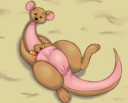 anus disney female kanga kangaroo marsupial pussy sex_toy smooth_skin solo spread_legs spreading tagme te winnie_the_pooh_(franchise)