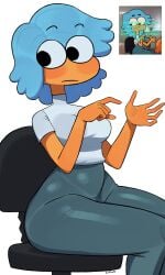 flight attendant (the amazing world of gumball) from tawog by junbutfreaky