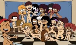 16girls 1boy 6+girls adullperson aged_up black_hair blush breasts brown_hair dark-skinned_female dialogue female female_only giggles_(the_loud_house) haiku_(the_loud_house) half-closed_eyes harem highlight_qt imminent_sex kara_(the_loud_house) latina light-skinned_female light-skinned_male lincoln_loud multiple_girls nickelodeon pale_skin penelope_(the_loud_house) polly_pain purple_stripes ronnie_anne_santiago selfie selfie_stick stella_zhau tabby_(the_loud_house) take_your_pick the_loud_house