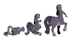 2017 4_legs absurd_res andromorph andromorph_anthro andromorph_taur anthro anthro_to_taur anus artist_initials ass biped black_markings black_pawpads blackshirtboy blush cheetah colored countershade_fur countershade_torso countershading cuntboy cuntboy_transformation equid equid_taur equine equine_anus equine_tail equine_taur equine_vulva felid feline fur gender_transformation grey_body grey_fur growth hi_res hooves humanoid_to_taur hybrid intersex intersex_anthro intersex_taur king_cheetah leopard_spots limb_growth looking_back_at_self lying male male_to_cuntboy mammal mammal_taur markings mti_transformation nude nude_andromorph nude_anthro nude_taur on_ground on_side open_mouth pawpads pregnant pregnant_andromorph pregnant_intersex pregnant_taur quadruped rear_view shaded side_view sigma117 simple_background solo species_transformation spots standing stripes tail taur taur_lower_pregnancy taur_transformation transformation transformation_sequence white_background year yellow_eyes