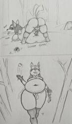 2025 after_vore animal_genitalia animal_penis anthro anthro_pred ass backsack balls belly belly_humping big_belly big_butt bloated blubberbuck breasts breath bulge canid canine canine_genitalia canine_penis comic digestion digestion_sequence fur generation_4_pokemon genitals huge_belly humping knot knotted_penis lucario male male_pred mammal monochrome moobs navel nintendo nude_anthro overweight panting penis pokeball pokemon pokemon_(species) rear_view rumbling_stomach sequence solo sound_effects spikes spikes_(anatomy) stomach_bulge tail tail_motion tailwag text tongue tongue_out traditional_media_(artwork) vore weight_gain