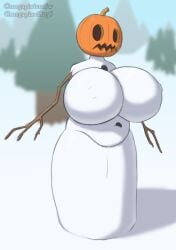 construct golem megapixel8036 minecraft minecraft_mob snow snow_golem winter