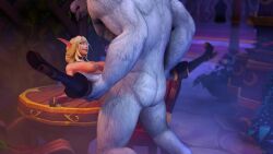 blood_elf cum female_pov knot knotting liania liard missionary outdoor size_diofference straight tagme video worgen world_of_warcraft wow