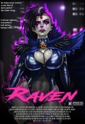 big_breasts cerberuslives dc dc_comics raven_(dc) teen_titans thick_thighs wilko