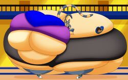 bbw big_ass big_breasts breasts bubble_butt cleavage female furry huge_ass huge_breasts hyper hyper_ass overweight tagme thick_thighs user3345 wide_hips