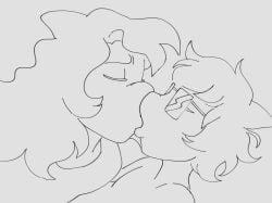 2boys anthro anthro_on_anthro chubby_snout close-up couple couple_focus fat_lips gay glasses glasses_on_face head_fins jock kissing larger_anthro larger_male long_hair_male loop looping_animation male male/male male_only monochrome mr_shrink nerd nerdy nerdy_male no_sex no_sound orca romantic romantic_couple size_difference smaller_anthro smaller_male squishing squishing_face tagme uncolored video