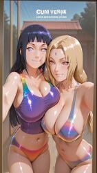 hyuuga hinata from naruto by nsfwaifu