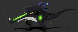 absurd_res alien ambiguous_gender animal_genitalia animate_inanimate biopunk blue_body bodily_fluids bone breath cloaca davespaceman dorsal_fin eververse feral fin genitals glaring glaring_at_viewer glowing green_body gun hi_res hooves horror_(theme) iron_sights lights living_gun living_machine living_ranged_weapon living_vehicle living_weapon long_snout long_tail looking_at_viewer lore lovecraftian_(genre) machine markings mouthless pink_body purple_body purple_scales ranged_weapon reptile scales scalie scar science_fiction sifara sifara_sharpshooter_(davespaceman) snout solo spikes spikes_(anatomy) spots spotted_body spurs tail tube vehicle weapon white_body white_scales yellow_eyes