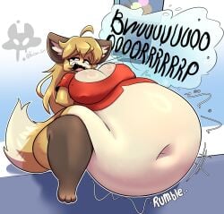 bbw big_breasts breasts cleavage fujiko_(inazuma_kat) huge_breasts kaiser_grr overweight tagme thick_thighs weight_gain wide_hips