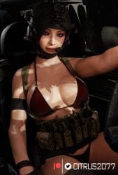 1girls 3d ada_wong ada_wong_(adriana) asian asian_female belt big_breasts bikini black_hair breasts capcom citrus2077 female female_focus female_only fingerless_gloves gloves gun gun_holster headphones helmet holster light-skinned_female looking_at_viewer military military_helmet military_vehicle pinup red_bikini resident_evil resident_evil_2 resident_evil_2_remake resident_evil_4 resident_evil_4_remake short_hair sitting sitting_in_car solo solo_female swimsuit swimwear tactical_gear tactical_gloves thick_thighs thigh_boots