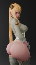 3d big_ass big_butt blender blonde_hair breasts bubble_ass bubble_butt child_bearing_hips cpt-flapjack female gloves image image_set keyd10iori leotard lieutenant_flapjack looking_at_viewer medium_breasts milf nier:_automata thick thick_ass thick_hips thick_legs thick_thighs thighhighs thighs voluptuous_female yorha_commander