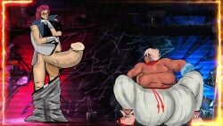 animated bbwts_(comic) bigass crimson_viper dickgirl elena_(street_fighter) futanari street_fighter street_fighter_6 tagme video
