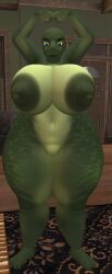 big_ass big_breasts breasts bubble_butt cleavage female ferialexonar huge_ass huge_breasts nipples tagme thick_thighs wide_hips