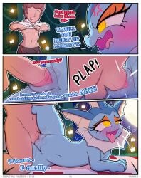 2025 absurd_res apricot_(bnbigus) blush bnbigus border comic dialogue digital_media_(artwork) duo eeveelution english_text eyebrows eyelashes eyeshadow feet female female_feral feral food from_behind generation_1_pokemon genitals hair hi_res human human_on_feral imminent_sex interspecies makeup male male_human male_human/female_pokemon male_on_feral mammal master multiple_scenes nintendo open_mouth orange_eyeshadow outline pasta pawpads paws penetration penis plump_labia pokemon pokemon_(species) pokephilia pussy sex signature size_difference solo_focus spread_legs spreading standing teeth text toes tongue vaginal_penetration vaporeon vulva white_border yellow_eyes