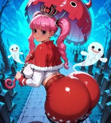 ai_generated curvy female goldybo huge_ass huge_breasts one_piece perona tagme thick_thighs wide_hips