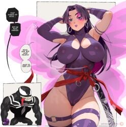 1girl1boy 1girls alien ass big_ass big_breasts big_butt big_muscles big_penis big_thighs bra breasts couple dark-skinned_male female heroine horny_female innocent light-skinned_female light-skinned_male male male/female marvel marvel_comics marvel_rivals monster muscles mutant new_york panties penis psylocke psylocke_(marvel_rivals) pussy romantic_couple scraf sexy_ass sexy_pose vagina venom_(marvel) venom_(marvel_rivals) villain x-men yokai