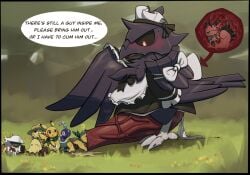 corviknight from nintendo by .f 9578