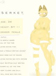 big_breasts big_butt british british_female c10ckw07k countryhumans countryhumans_girl countryhumans_oc egyptian egyptian_female happy naked naked_female ref_sheet reference_sheet serket_(c10ckw07k) standing thick_ass thick_legs thick_thighs yellow_body