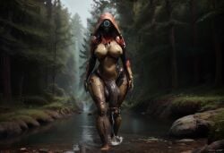 ai_generated animated balls forest_background futanari hourglass_figure huge_cock hung_futanari ivara_(warframe) large_balls large_breasts large_penis nipple_bulge penis puffy_nipples robot robot_girl robot_humanoid tagme video video_game video_game_character video_game_franchise walking walking_towards_viewer warframe wide_hips