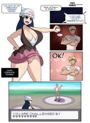 dawn (pokemon) from pokemon by fake face