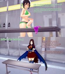 1futa 3d 4girls artoria_pendragon_(lancer) barghest_(gawain)_(fate) bikini black_hair condom double_bun english_text fate/grand_order fate_(series) female florence_nightingale_(fate) florence_nightingale_(trick_or_treatment)_(fate) futanari giantess green_eyes koikatsu large_penis leonardo_da_vinci_(fate/grand_order) nero_claudius_(fate) nero_claudius_(swimsuit_caster) penis qin_liangyu_(fate) shrunken_woman text unaware xavierhuge