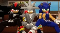 3boys animated another at balls black blowjob blue boys cock couch cum front fuckboy fur gay group huge jerking jerkingoff long looking masturbation mtymac mutual off penis penises room sega shadow_the_hedgehog silver_the_hedgehog sonic_(series) sonic_the_hedgehog sonic_the_hedgehog_(series) together view viewer white_background