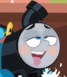 accurate_art_style ahe_gao ahegao_face banned_artist blush cum edit edited_screencap ejaculation eyes_rolling_back orgasm orgasm_face tagme thomas_and_friends thomas_and_friends_all_engines_go thomas_the_tank_engine tongue young