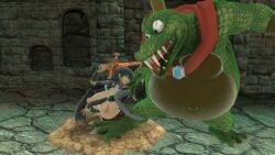 3d adapted_costume alternate_body_type alternate_breast_size big_breasts big_nipples blue_eyes braless breasts byleth_(fire_emblem) byleth_(fire_emblem)_(female) casual casual_nudity crotch crotchless exposed exposed_breasts exposed_nipples exposed_pussy fire_emblem fire_emblem:_three_houses game_mod huge_breasts huge_nipples kunaboto kunaboto_(style) leggings mod nipples pussy ripped_clothing ripped_leggings ripped_tights sfyri smash_bros smash_bros_ultimate tight_clothing tights tribute