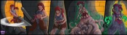 corruption dizzytube identity_death monster monsterification transformation transformation_sequence
