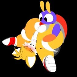 ass ass ass_grab badnik ball_lick ball_licking ball_tugging balls balls_licking big_ass big_balls big_butt big_ears big_testicles big_thighs blush blush blushed_face bug claws closed_eyes cock dick digital_drawing_(artwork) digital_media_(artwork) erect_penis erection fangs forced forced_oral fox head_tuft heart heart-shaped_pupils heart_eyes horny legs_on_shoulders legs_over_head legs_spread licking licking_balls looking_at_another looking_at_ass looking_at_genitalia looking_at_penis looking_pleasured male/ambiguous mammal miles_tails_prower naked nude open_mouth oral oral_sex penis project_x_love_potion_disaster questionable_consent red_shoes red_tongue reverse_forced_oral reverse_rape robot shoes simple_background sonic_(series) sonic_the_hedgehog_(series) spread_legs submissive submissive_male sundaebunnyx sundaex tails tails tails_the_fox testicles thick_ass thick_thighs thighs tongue tongue_out tuft tugging wheel white_balls white_cock white_dick white_penis wide_ass wide_hips wide_thighs yellow_body yellow_fur