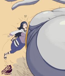 hyuuga hinata from naruto by kinggreen