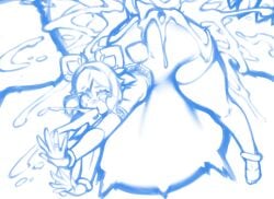 1boy 1girls 2025 airi_(dliwarr) anal anal_sex big_penis cum_vomit cumflation dliwarr female hi_res high_resolution highres huge_cock human_fleshlight hyper_cumflation inflation large_penis male monster oc original original_character penis size_difference sketch stomach_bulge used_as_an_object vomit vomiting_cum