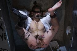 1boy 3d 3d_(artwork) after_rape alone arms_behind_head bathroom black_socks blindfold blindfolded blush condoms condoms_on_floor crying cum_on_feet cum_on_shoe cum_on_shoes cum_on_socks exposed fucktoy graffiti graffiti_on_wall hairy_chest hairy_legs hands_behind_head happy_trail humillation le86134968 left_alone left_alone_after_sex looking_at_viewer male male_only nathan_drake night on_toilet one_sock one_sock_on open_shirt public_bathroom rape shirt shoe_on_penis sock_in_mouth socks solo solo_male sweat sweaty sweaty_shirt text_on_body tie tied tied_up tied_up_male toilet unbuttoned_shirt uncharted urine urine_on_body urine_on_chest veins_on_cock veins_on_dick veins_on_penis veiny_cock veiny_dick veiny_penis watersports wedding_picture wet_shirt wet_tie wholesome whored_out