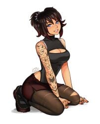 blush cleavage fortnite gigis_lab tattoo the_machinist_(fortnite)