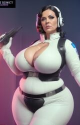 ai ai_generated big_breasts huge_breasts mature mature_female mature_woman milf science_fiction thick_thighs wide_hips
