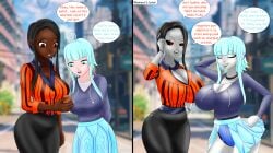 ass_expansion before_and_after breast_expansion robot robot_girl robot_humanoid transformation