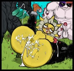 3boys after anal anus artist_logo ass asshole back balls big blush boots bottom bubble butt canid canine cerberus_(fortnite) circle coat color color_edit colored colored_sketch colorshun creampied cum cumdrip cumdump cumming dazed digital dripping drooling ejaculation energy epic_games face femboy field focus fortnite fortnite:_battle_royale from games gay gaze genitalia grassy group head heart humanoid in knotted kojoarts laying legwear lustful male male/male male_focus male_penetrated media meowscles_(fortnite) mouth multi on orgasm out penis penises plump post royale sex shades sketch submissive sunglasses sunspot_(fortnite) sweatdrop taint threesome tongue triphallia victory video wolf
