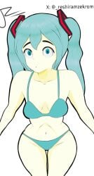 1girls anime_style bangs bangs_between_eyes belly_button bikini bikini_bottom bikini_bra bikini_top blue_eyes blue_hair bra breasts clavicle clavicles cyan_eyes cyan_hair ecchi eyelashes falling_breasts fringe fringe_hair full_color full_colour hatsune_miku hentai light-skinned_female long_hair looking_at_viewer miku navel no_background no_sex nsfw reshiram_zecrom sfw short_hair sketch small_breasts solo_female straight_eyelashes straight_hair thick_external_lineart thick_thighs thighs thin_eyebrows tied_hair twintails twitter twitter_username vocaloid white_background yellowish yellowish_skin