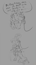 1boy 2girls billy_buckaroo doctor_who female harmfulplant line_art male mr_ring-a-ding nude phone real_person self_insert sunshine_sally